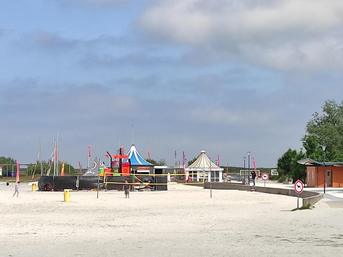 Appartement Ijsselmeer Makkum Strand Luaran gambar