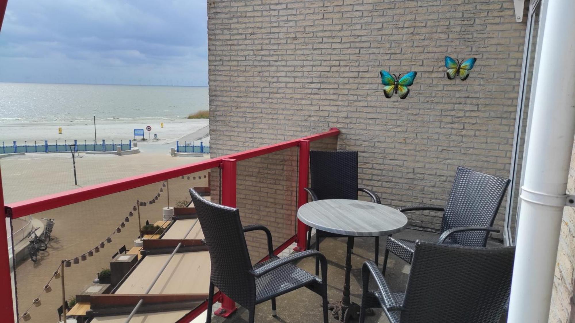 Appartement Ijsselmeer Makkum Strand Luaran gambar