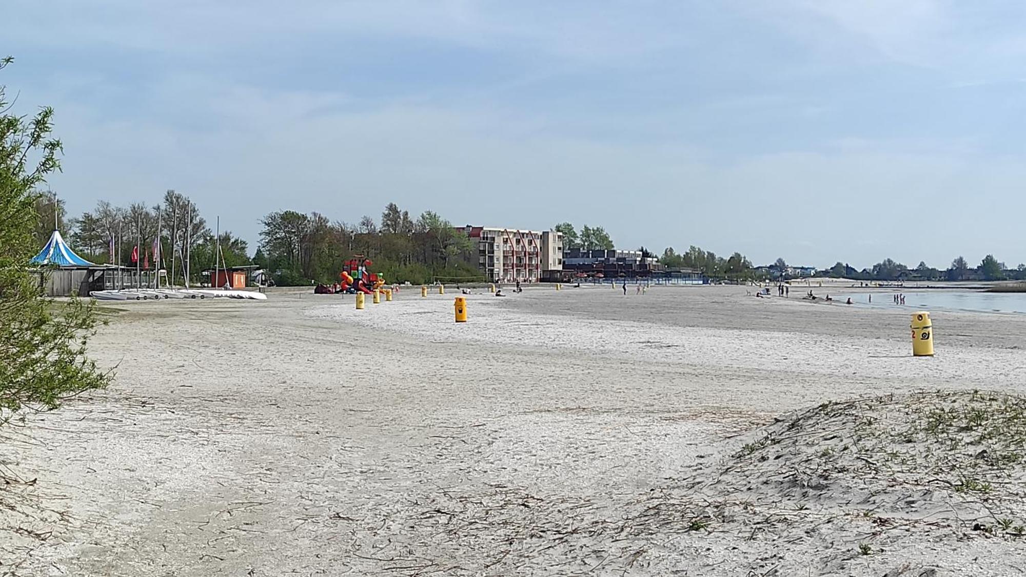 Appartement Ijsselmeer Makkum Strand Luaran gambar