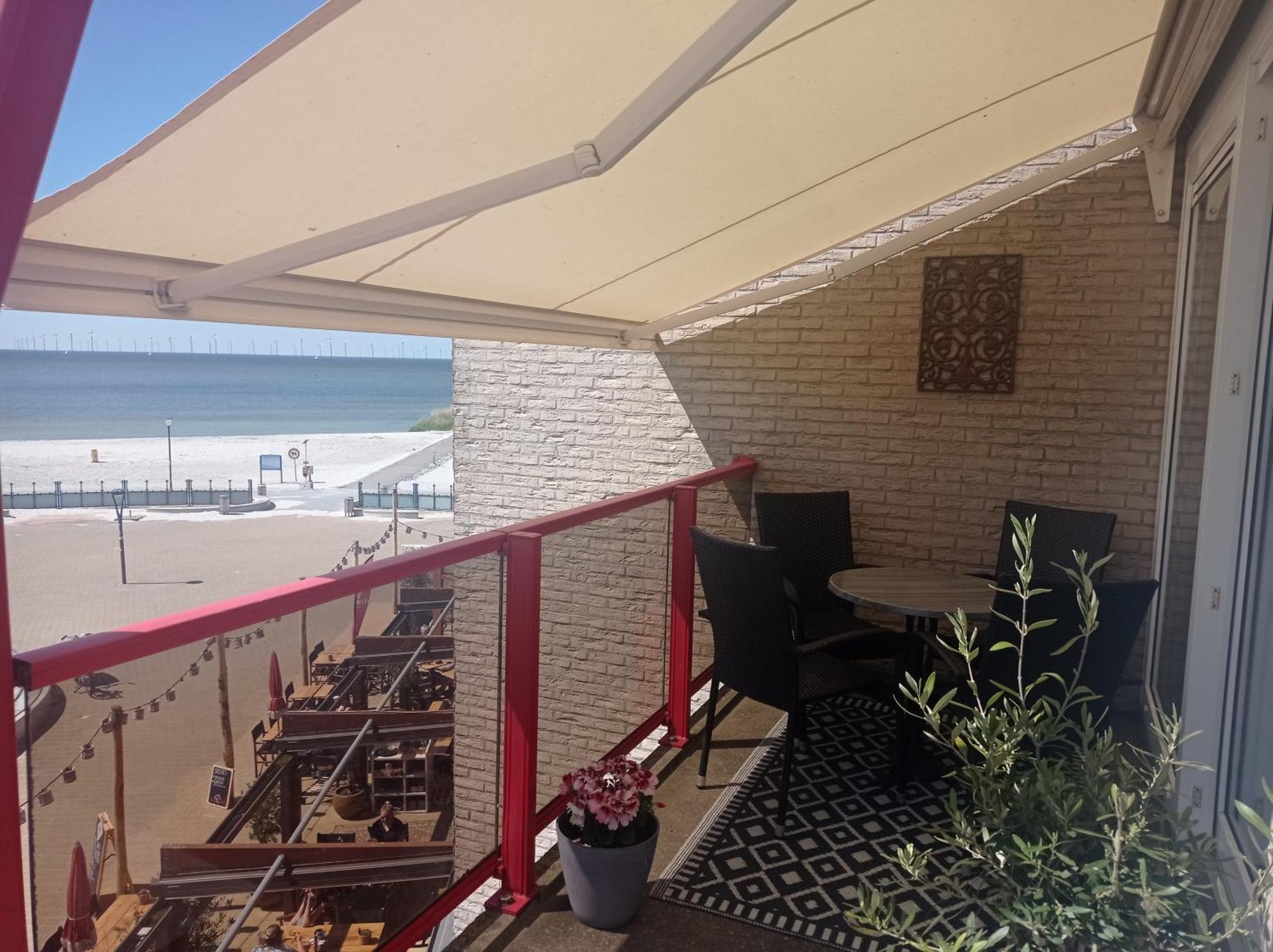 Appartement Ijsselmeer Makkum Strand Luaran gambar